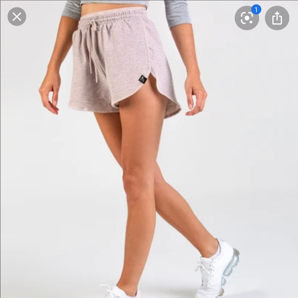 Gymshark Heather Dual Band shorts